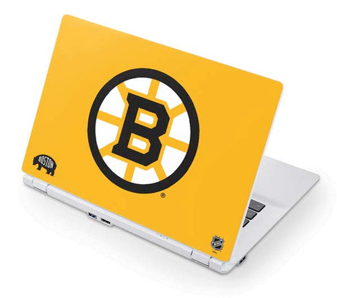 NHL Boston Bruins Solid Background Acer Chromebook Skin