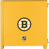 NHL Boston Bruins Solid Background Corsair 4000D Tempered Glass Mid-Tower ATX Case Skin