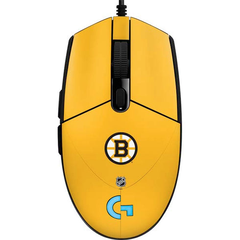 NHL Boston Bruins Solid Background G203 Prodigy RGB Wired Gaming Mouse Skin