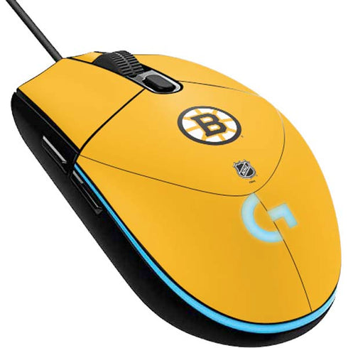 NHL Boston Bruins Solid Background G203 Prodigy RGB Wired Gaming Mouse Skin