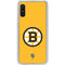NHL Boston Bruins Solid Background Galaxy A10e Clear Case