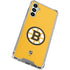 NHL Boston Bruins Solid Background Galaxy A15 5G Clear Case