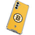 NHL Boston Bruins Solid Background Galaxy A16 5G Clear Case