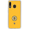 NHL Boston Bruins Solid Background Galaxy A20 Clear Case