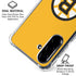 NHL Boston Bruins Solid Background Galaxy A36 5G Clear Case