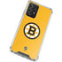 NHL Boston Bruins Solid Background Galaxy A52 5G Clear Case