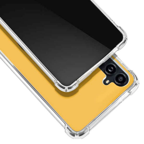 NHL Boston Bruins Solid Background Galaxy A54 5G Clear Case