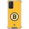 NHL Boston Bruins Solid Background Galaxy A72 5G Clear Case