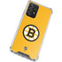 NHL Boston Bruins Solid Background Galaxy A72 5G Clear Case