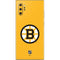 NHL Boston Bruins Solid Background Galaxy Note 10 Plus Skin
