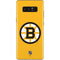 NHL Boston Bruins Solid Background Galaxy Note 8 Skin