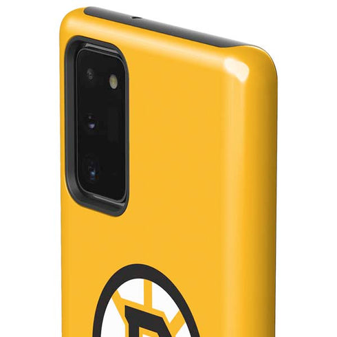 NHL Boston Bruins Solid Background Galaxy Note20 5G Pro Case