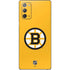 NHL Boston Bruins Solid Background Galaxy Note20 5G Skin