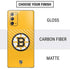 NHL Boston Bruins Solid Background Galaxy Note20 5G Skin