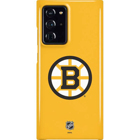 NHL Boston Bruins Solid Background Galaxy Note20 Ultra 5G Lite Case