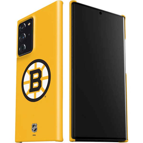NHL Boston Bruins Solid Background Galaxy Note20 Ultra 5G Lite Case