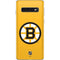 NHL Boston Bruins Solid Background Galaxy S10 Skin