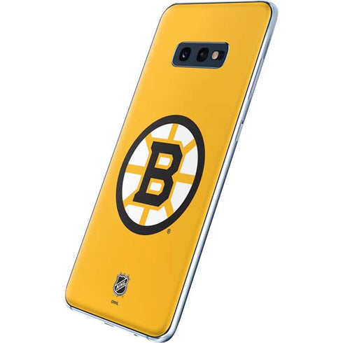 NHL Boston Bruins Solid Background Galaxy S10e Skin