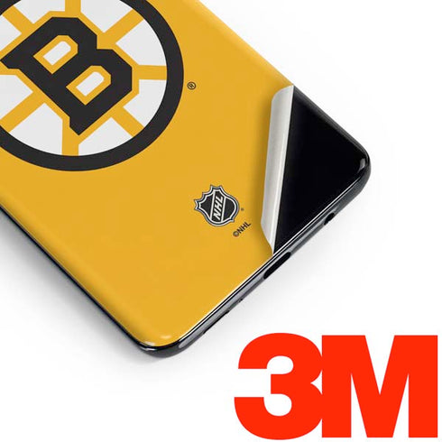 NHL Boston Bruins Solid Background Galaxy S10e Skin
