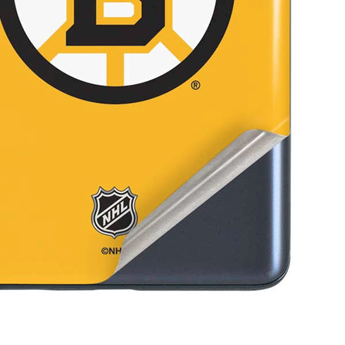 NHL Boston Bruins Solid Background Galaxy S20 Fan Edition Skin
