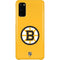 NHL Boston Bruins Solid Background Galaxy S20 Lite Case