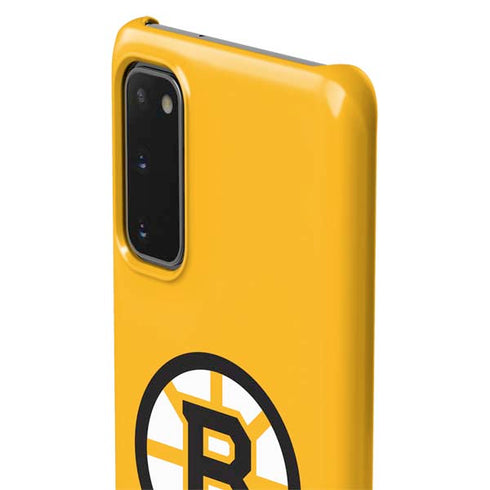 NHL Boston Bruins Solid Background Galaxy S20 Lite Case