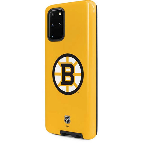 NHL Boston Bruins Solid Background Galaxy S20 Plus Pro Case