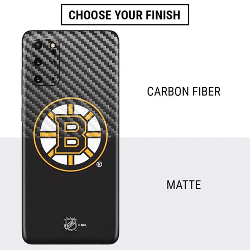 NHL Boston Bruins Solid Background Galaxy S20 Plus Skin