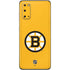 NHL Boston Bruins Solid Background Galaxy S20 Skin