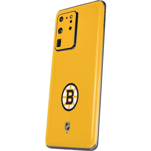 NHL Boston Bruins Solid Background Galaxy S20 Ultra 5G Skin