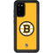 NHL Boston Bruins Solid Background Galaxy S20 Waterproof Case