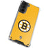 NHL Boston Bruins Solid Background Galaxy S21 5G Clear Case