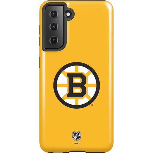 NHL Boston Bruins Solid Background Galaxy S21 5G Pro Case