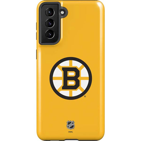 NHL Boston Bruins Solid Background Galaxy S21 Plus 5G Pro Case