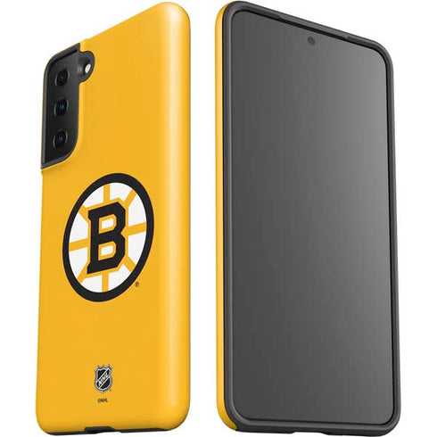 NHL Boston Bruins Solid Background Galaxy S21 Plus 5G Pro Case