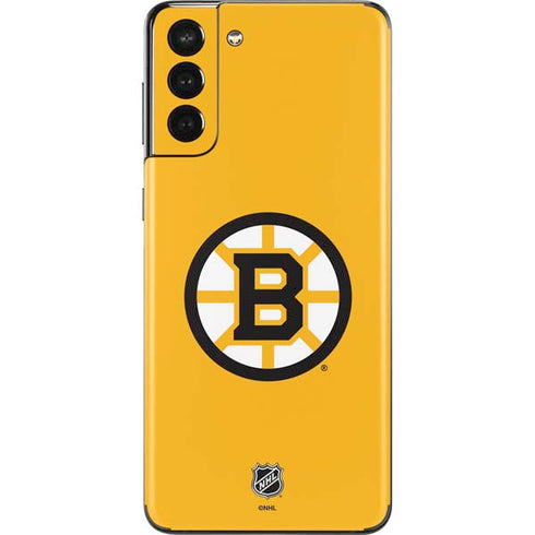 NHL Boston Bruins Solid Background Galaxy S21 Plus 5G Skin