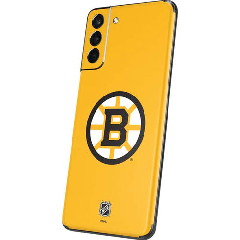 NHL Boston Bruins Solid Background Galaxy S21 Plus 5G Skin