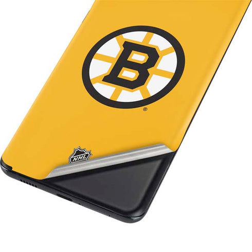 NHL Boston Bruins Solid Background Galaxy S21 Plus 5G Skin