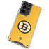 NHL Boston Bruins Solid Background Galaxy S21 Ultra 5G Clear Case