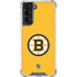 NHL Boston Bruins Solid Background Galaxy S22 Clear Case