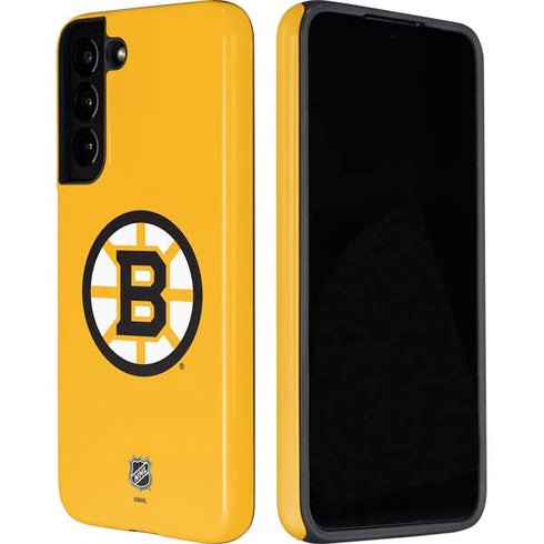 NHL Boston Bruins Solid Background Galaxy S22 Plus Pro Case