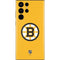 NHL Boston Bruins Solid Background Galaxy S22 Ultra Skin