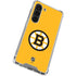 NHL Boston Bruins Solid Background Galaxy S23 Clear Case
