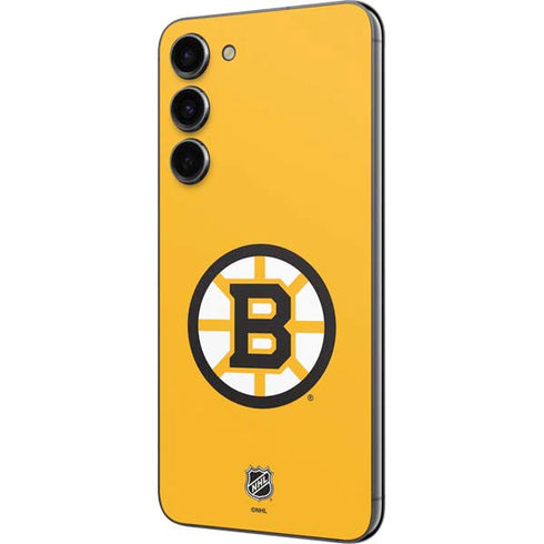 NHL Boston Bruins Solid Background Galaxy S23 FE Skin