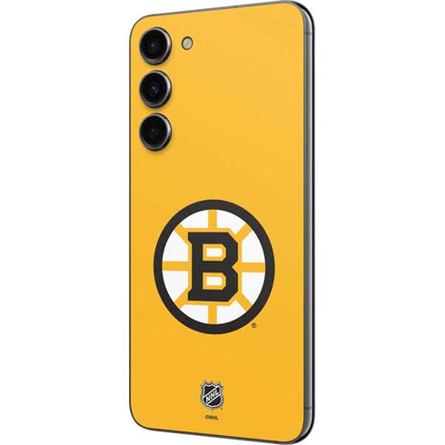 NHL Boston Bruins Solid Background Galaxy S23 Plus Skin