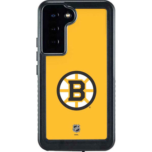 NHL Boston Bruins Solid Background Galaxy S23 Plus Waterproof Case