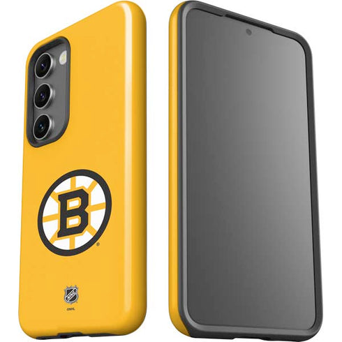 NHL Boston Bruins Solid Background Galaxy S23 Pro Case