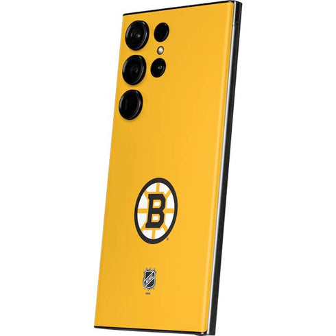 NHL Boston Bruins Solid Background Galaxy S23 Ultra Skin