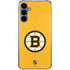 NHL Boston Bruins Solid Background Galaxy S24 Plus Clear Case
