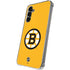 NHL Boston Bruins Solid Background Galaxy S24 Plus Clear Case